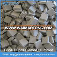 Wholesale cheap outdoor granite driveway paving stone, garden granite cube stone paver